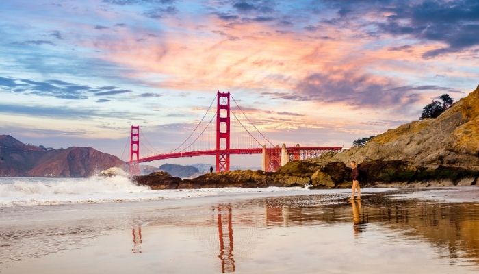 Houston a San Francisco